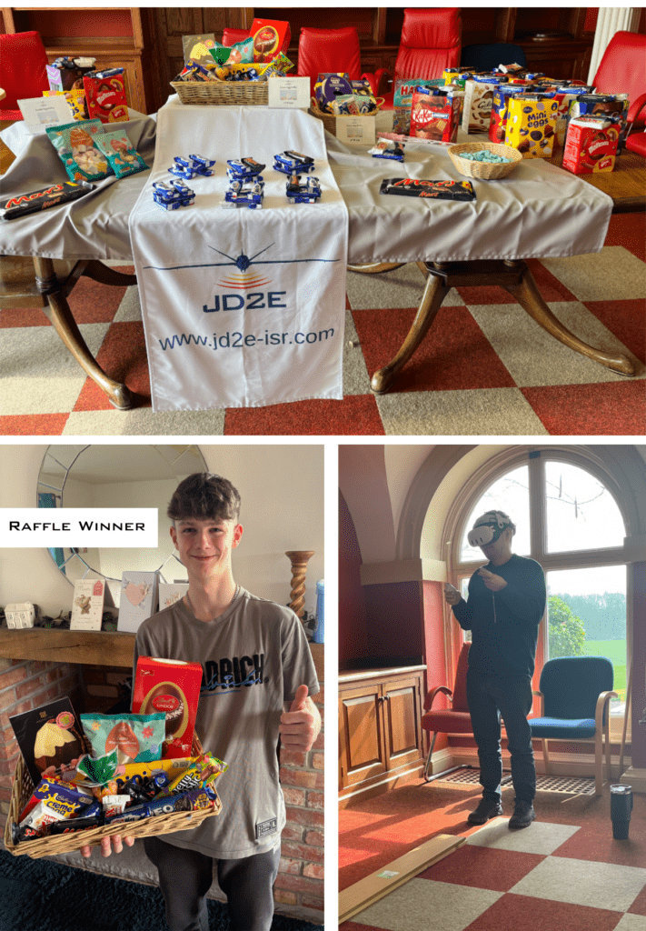 Easter Egg raffle and VR Event