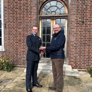 First Presentation of 45 Squadron ISR Land Trophy